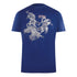 Cavalli Class Txt60C Jd060 04551 Iris Blue T-Shirt Mens M